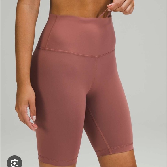 Lululemon wunder under high rise biker shorts - Picture 1 of 5
